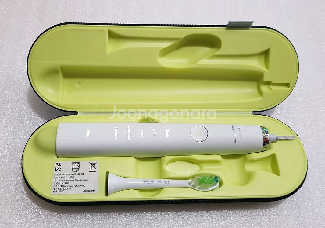 필립스 HX9340 전동칫솔 핸들, 충전케이스--2