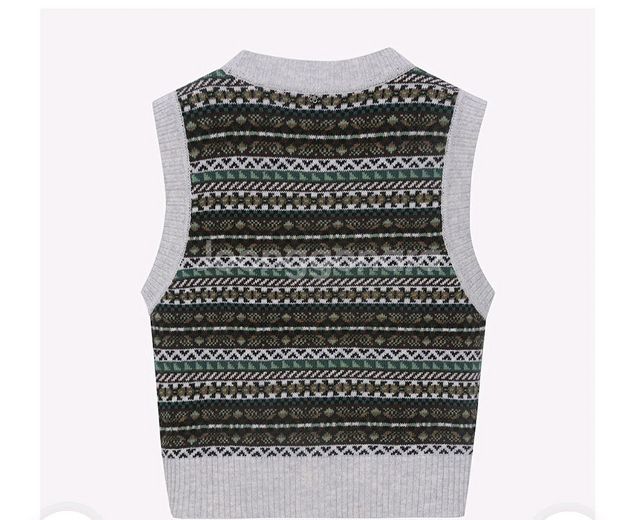 써스데이아일랜드 울 베스트 새상품--3