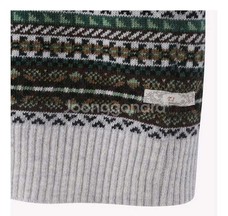 써스데이아일랜드 울 베스트 새상품--6