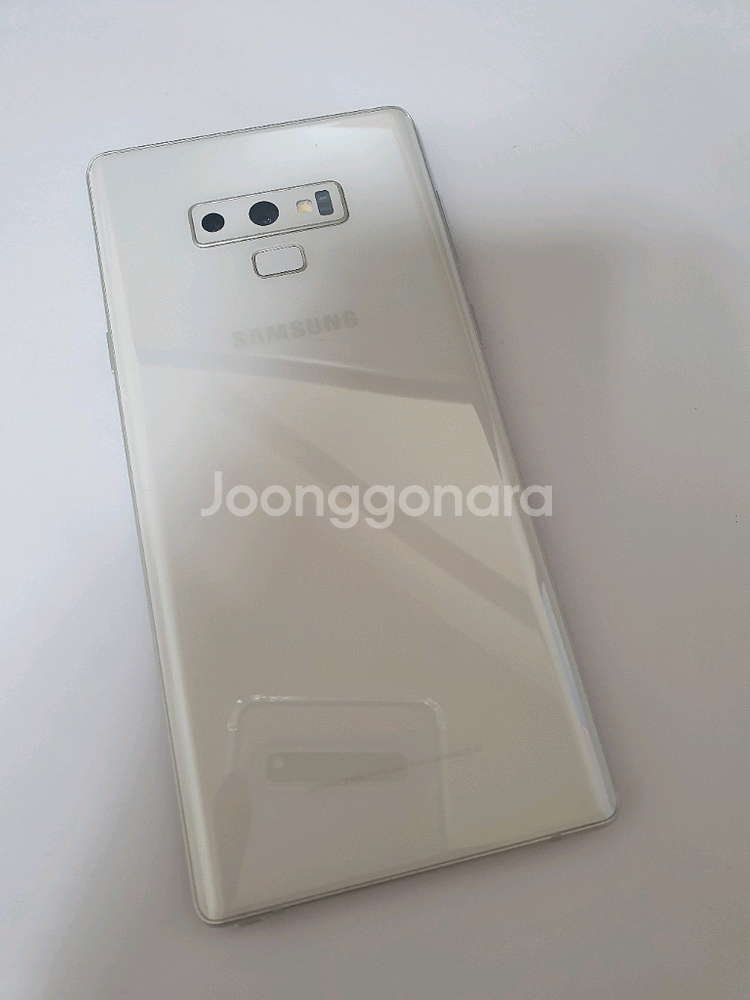 갤럭시노트9 잔상없어요 128기가 화이트--0