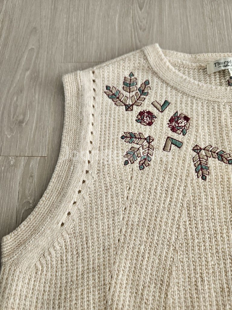 써스데이아일랜드 울 니트--2