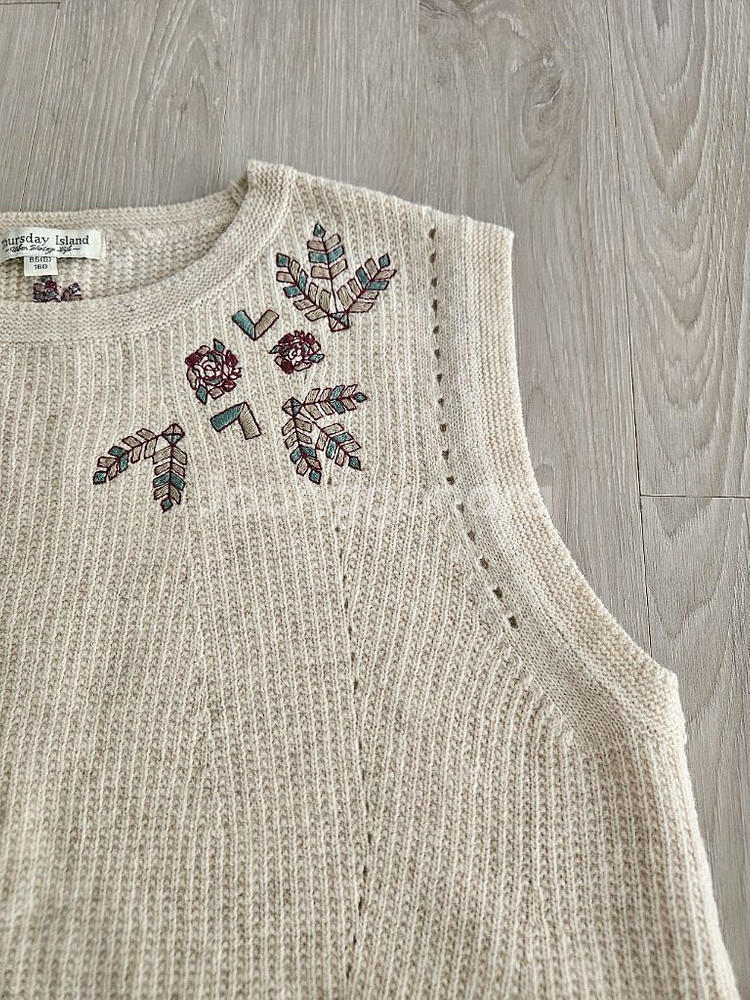 써스데이아일랜드 울 니트--3