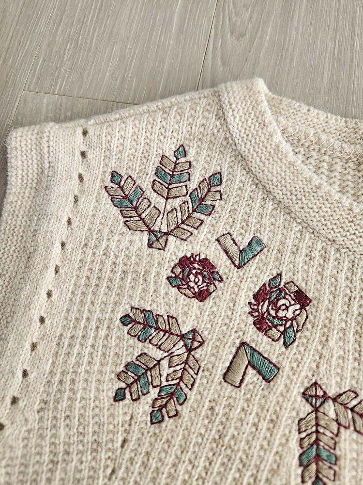 써스데이아일랜드 울 니트--4