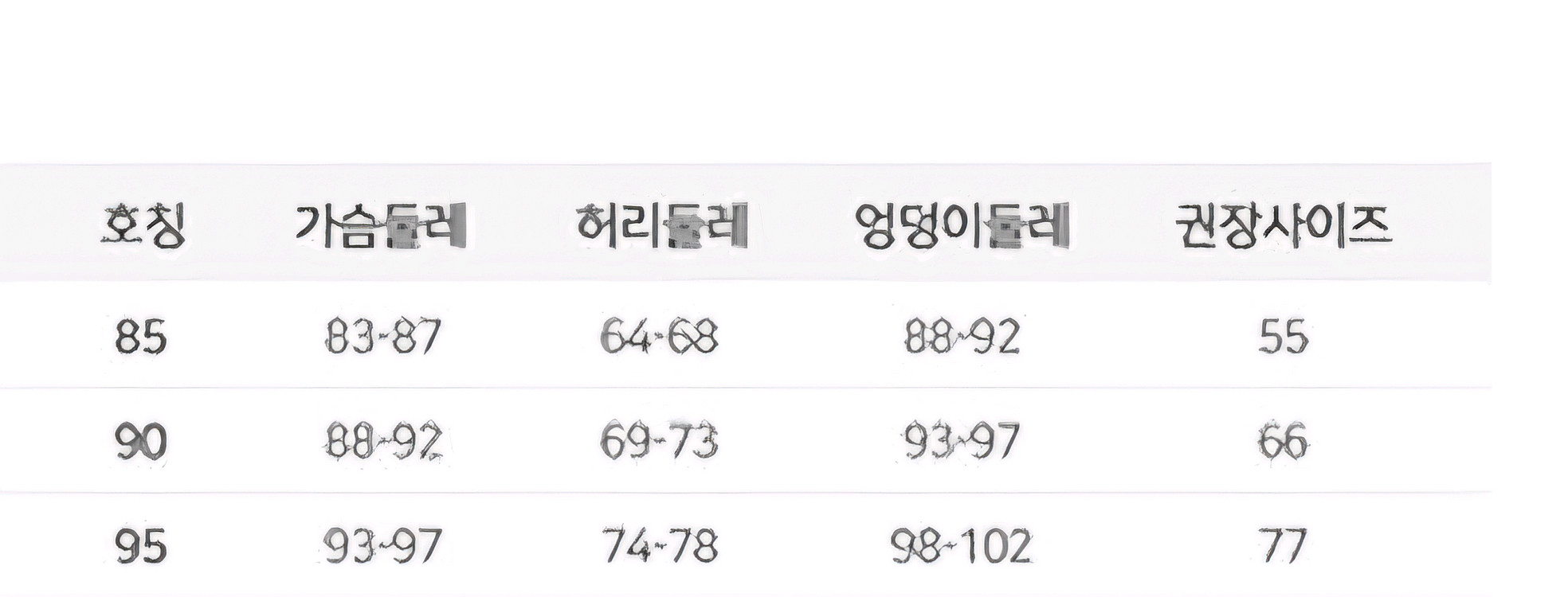 여성 수영복 77 사이즈--2