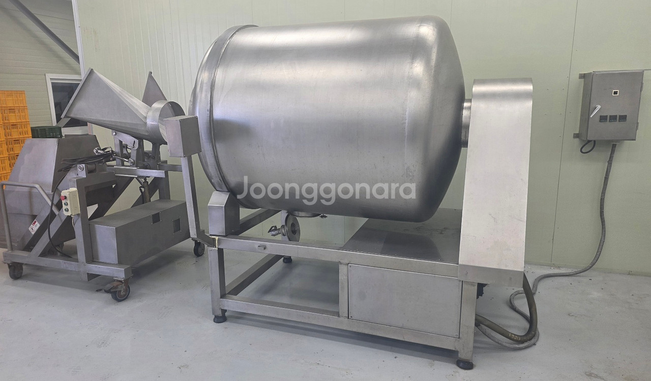 진공 텀블러, 육가공 혼합기, 대형 혼합기, 대형 반죽기, 진공 반죽기--2