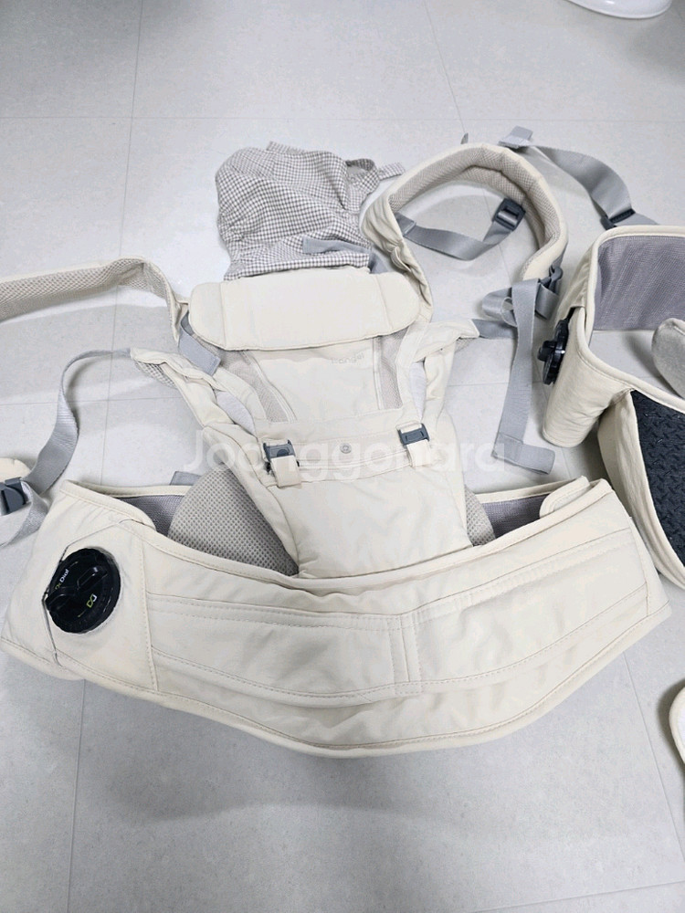 아이엔젤 닥터다이얼 플러스 올인원 아기띠 힙시트--3