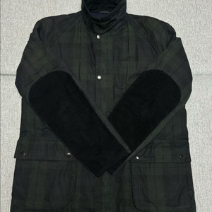 바버 블랙와치 자켓 (바버 나번 왁스자켓)