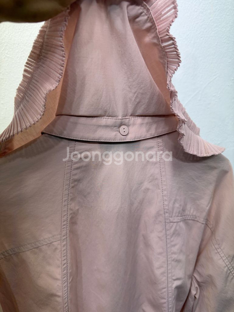 정품) O2ND 오즈세컨 한섬 20ss 프릴 장식 셔츠 76--5