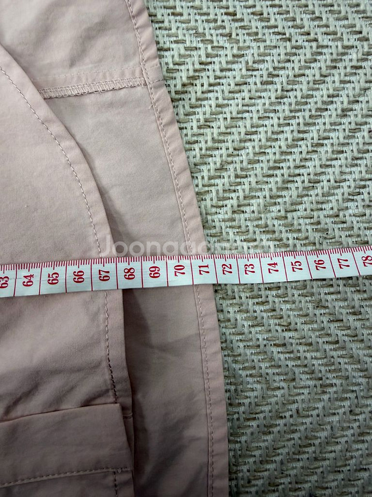 정품) O2ND 오즈세컨 한섬 20ss 프릴 장식 셔츠 76--9