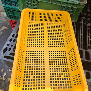 노란색 바구니 / 업소용 채반 (수량 73개)