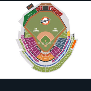 한국시리즈 4차전 LGvs한화 118구역 3루단상 앞구역 판매합니다
