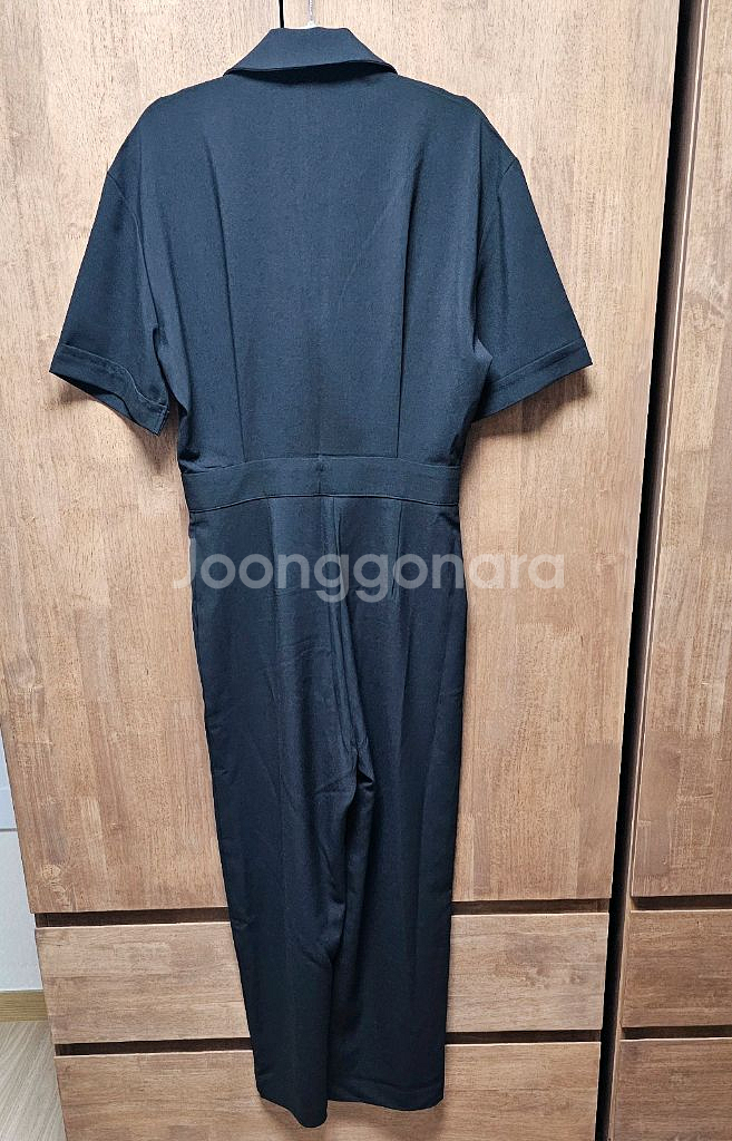 (여성용) 블랙 점프 슈트--1