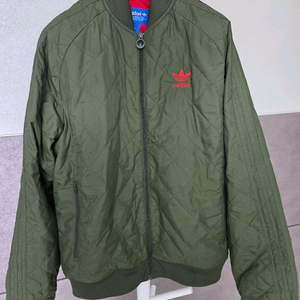 아디다스 퀼팅 누빔 자켓 항공점퍼 100사이즈