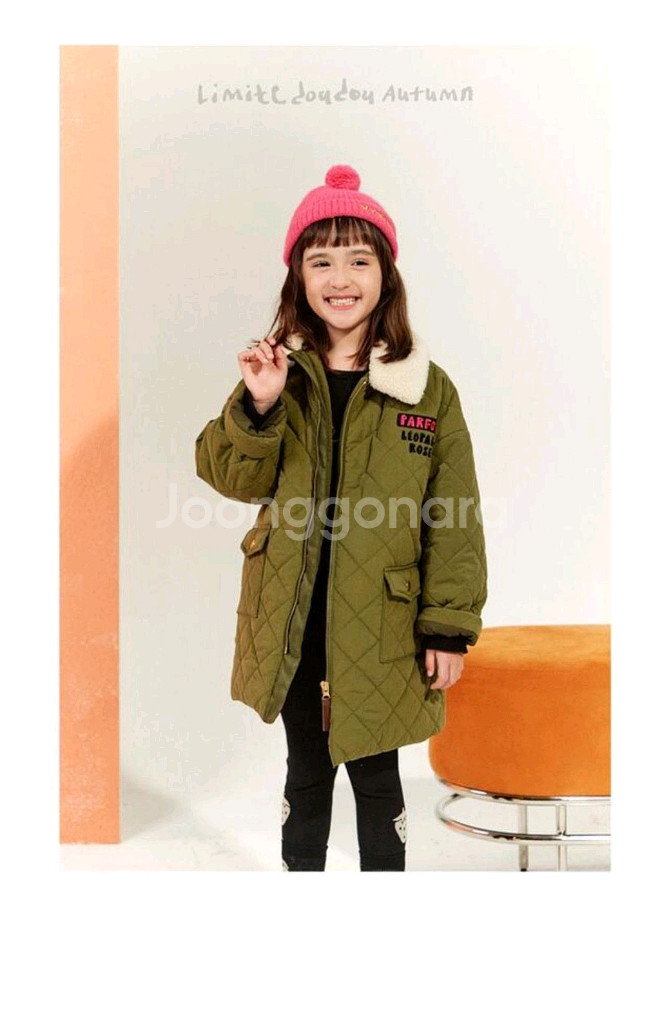 리미떼두두 레오파드 패딩야상 코트 3XL--0