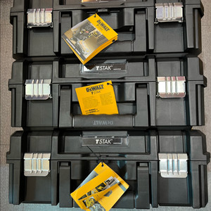 디월트 공구박스 티스텍 3개묶음