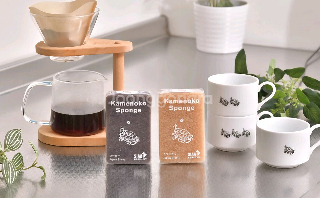 카메노코 키친수세미 2개세트--3