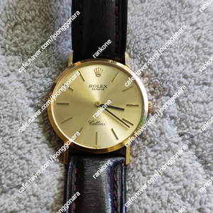 정품 로렉스 셀리니 18k 통금