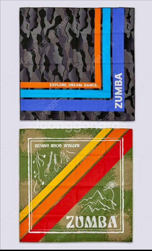 줌바 웨어 반다나 2개 세트--0