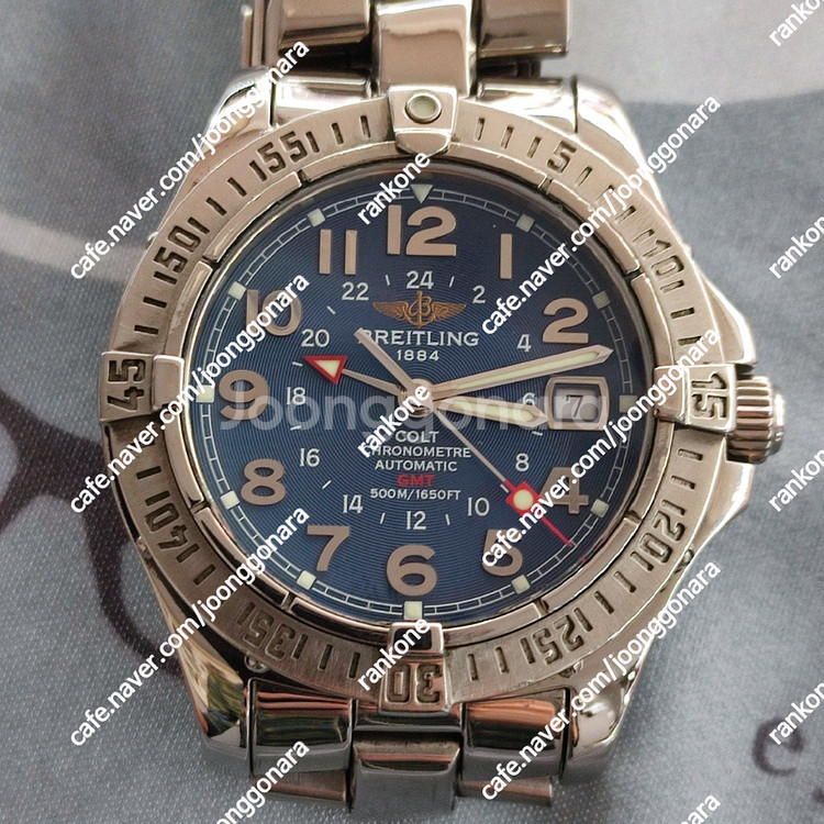 정품 브라이틀링 GMT--0