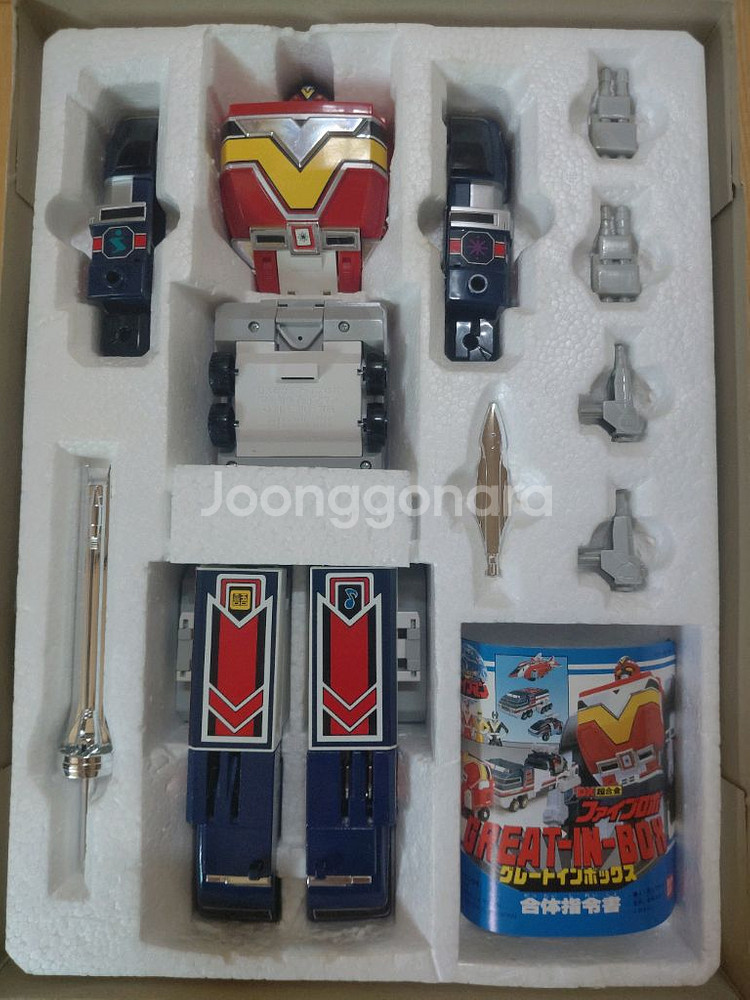 지구전대 DX 파이브로보,DX 스타파이브 팝니다--3