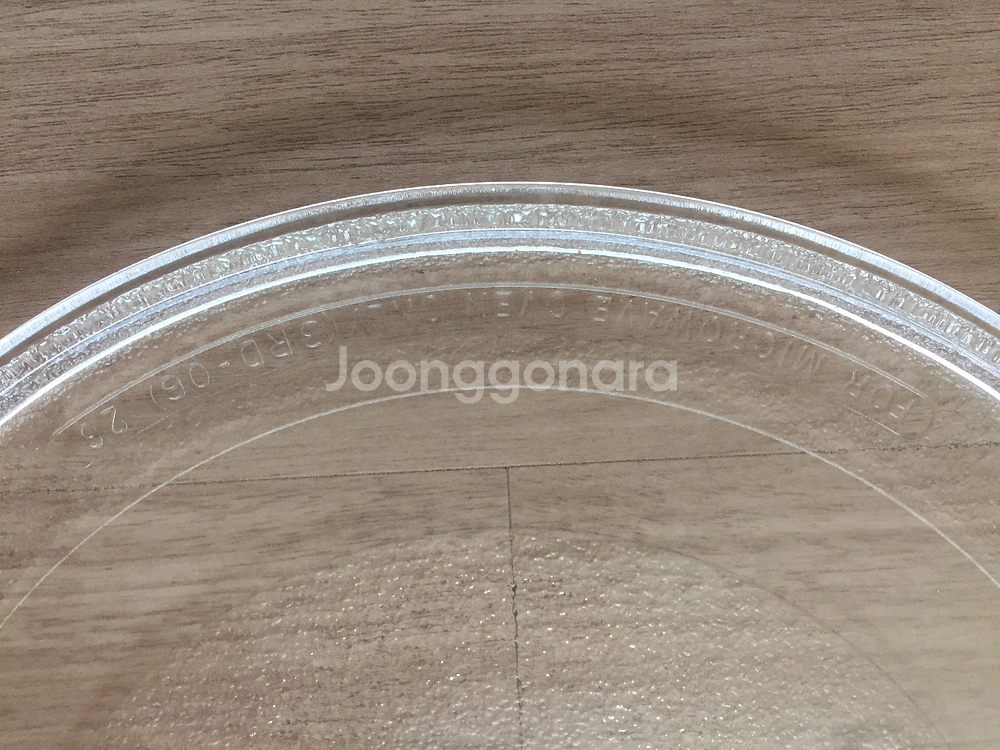 (삼성 정품)(국산)전자레인지 회전 유리판+받침대--1