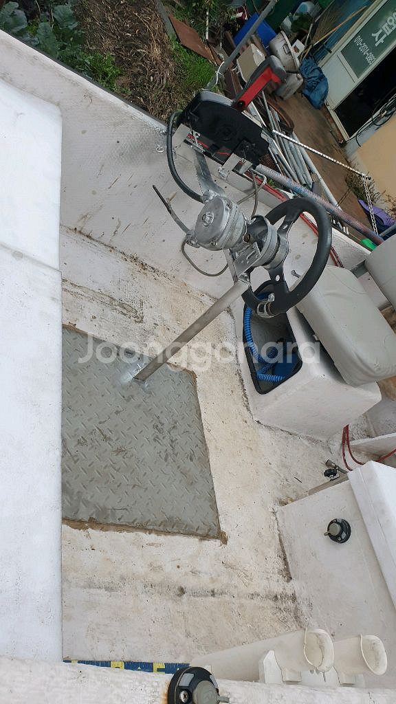 18마력 핸들식 전동시동 선외기 판매--1