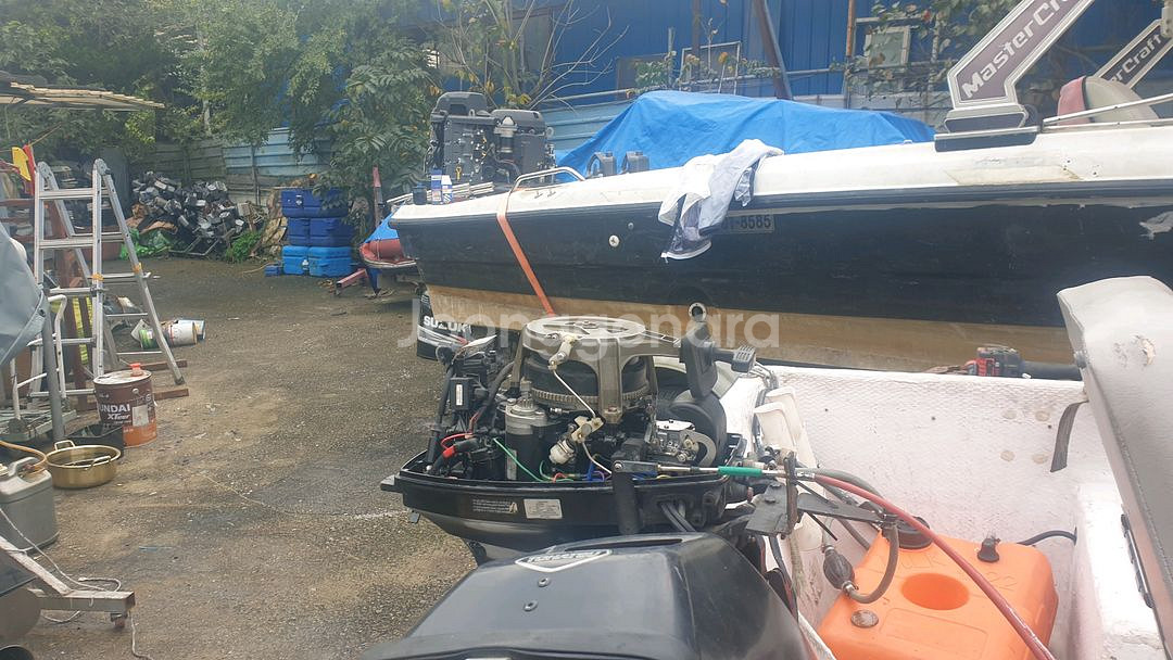 18마력 핸들식 전동시동 선외기 판매--3