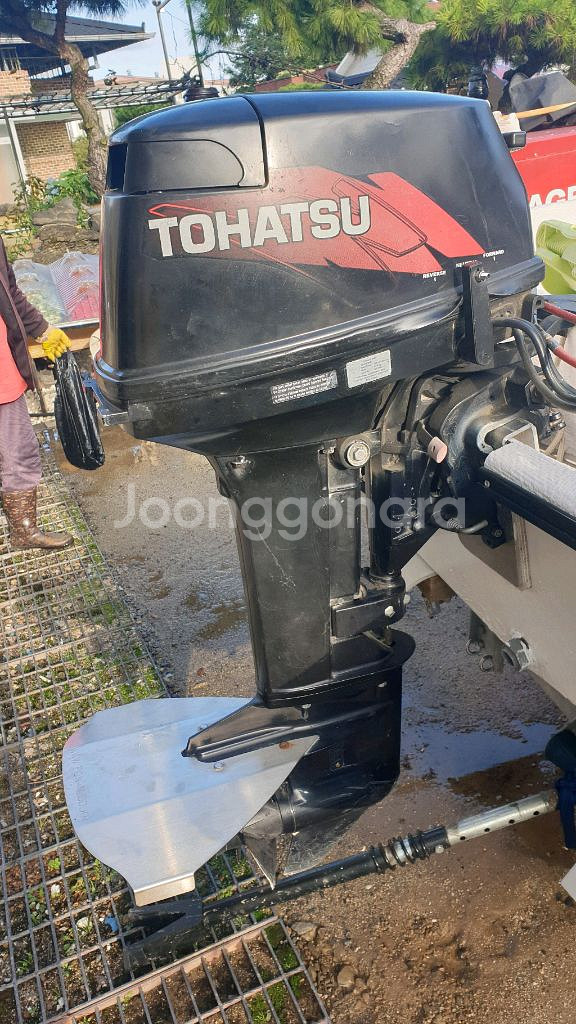 18마력 핸들식 전동시동 선외기 판매--5