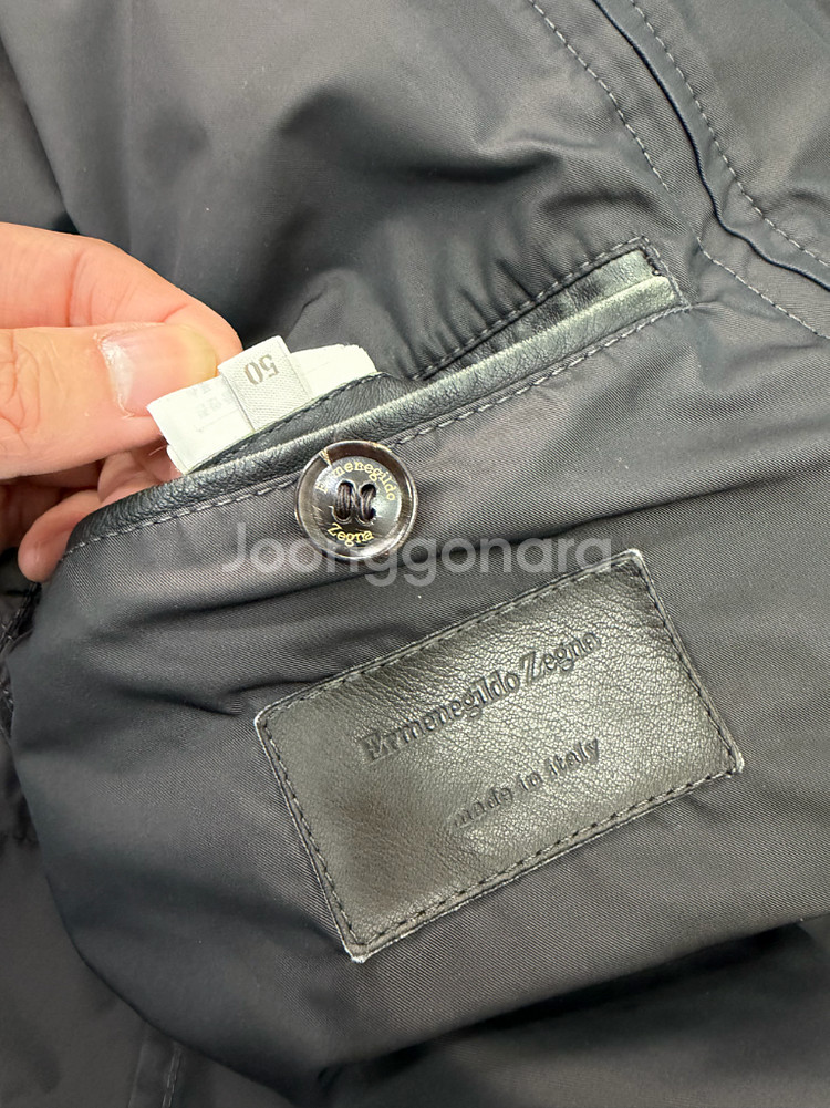 정품) 에르메네질도 제냐 남성 이중자켓 50(105)--7