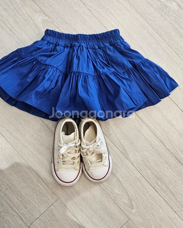 워니리본 25ss 썸머p스커트 파랑s--0