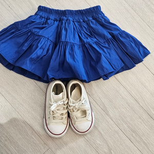 워니리본 25ss 썸머p스커트 파랑s