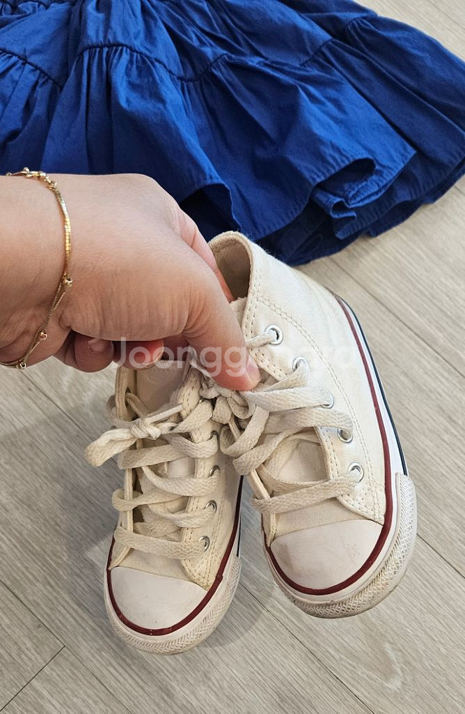 워니리본 25ss 썸머p스커트 파랑s--4