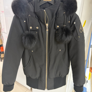 무스너클 블랙퍼 데비 봄버 패딩 S (MK2002LB)