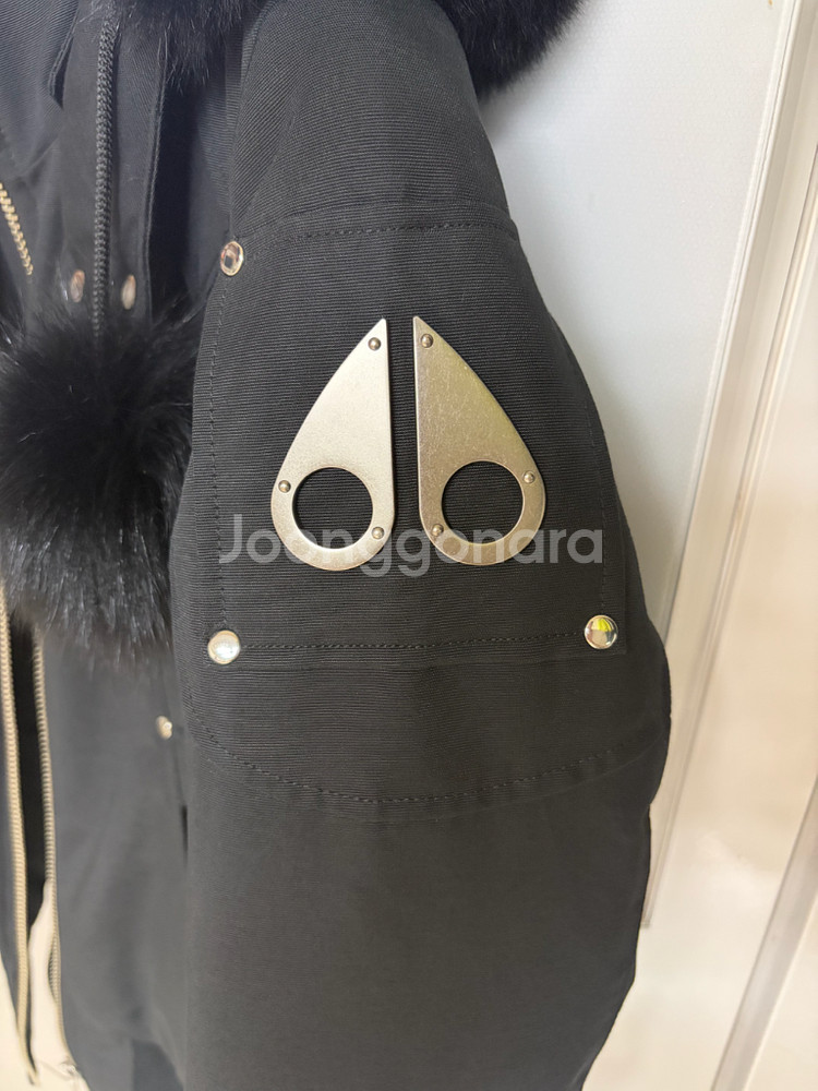 무스너클 블랙퍼 데비 봄버 패딩 S (MK2002LB)--1