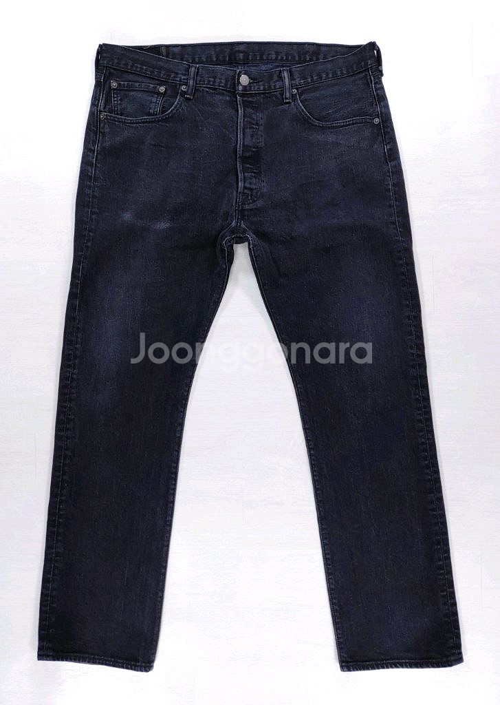 리바이스 501 블랙진 흑청 38인치 W38 L32--0