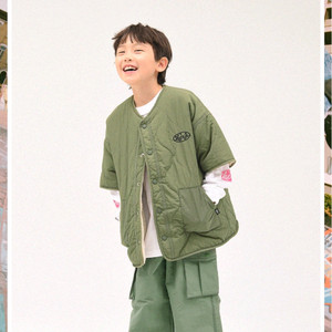 히로 반팔덤블 카키160