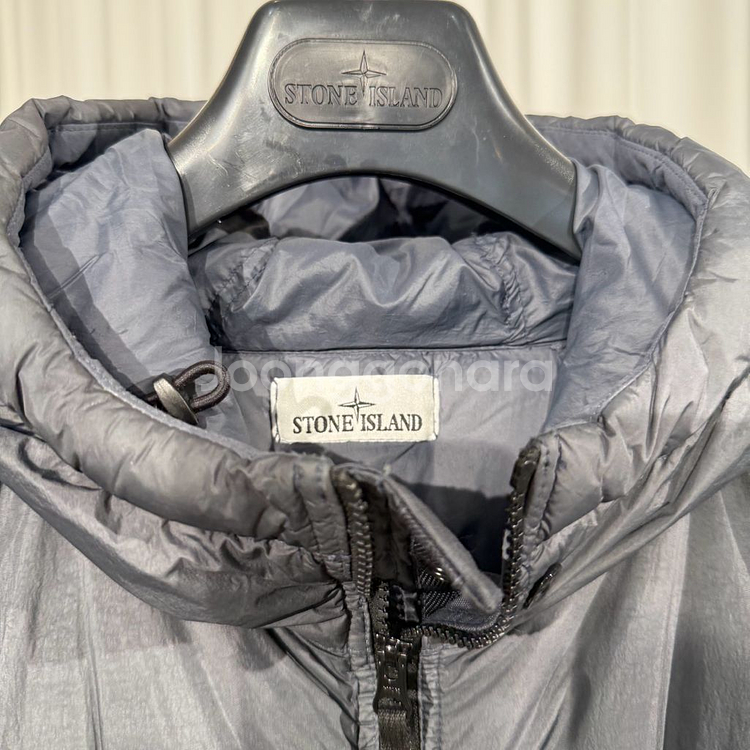 (2XL)스톤아일랜드 크링클랩스 23Fw 패딩--2