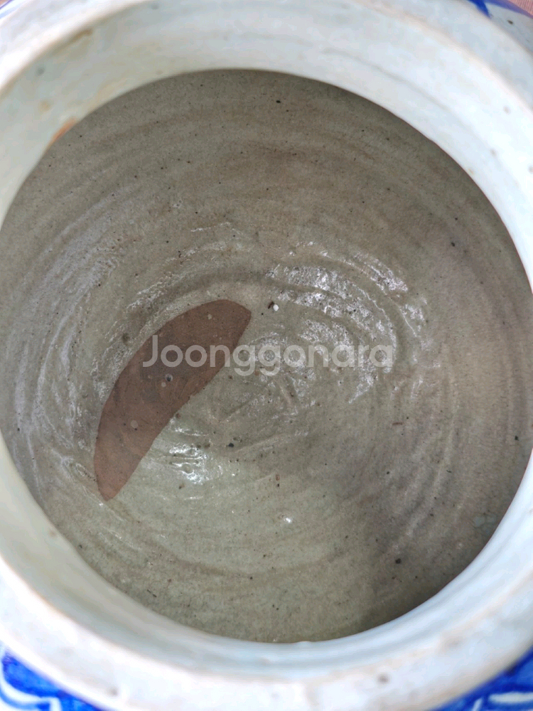 조선시대 청화백자 불수문호/석류문호--5