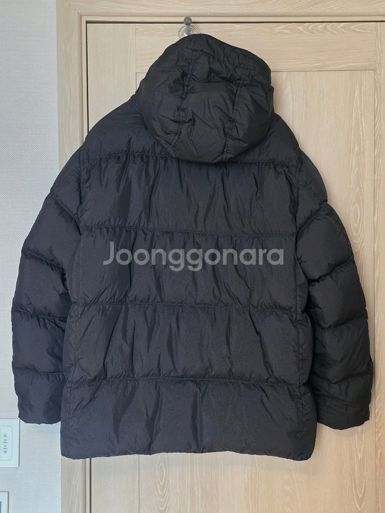 [24/3XL] 스톤아일랜드 크링클랩스 후드 다운 패딩--7