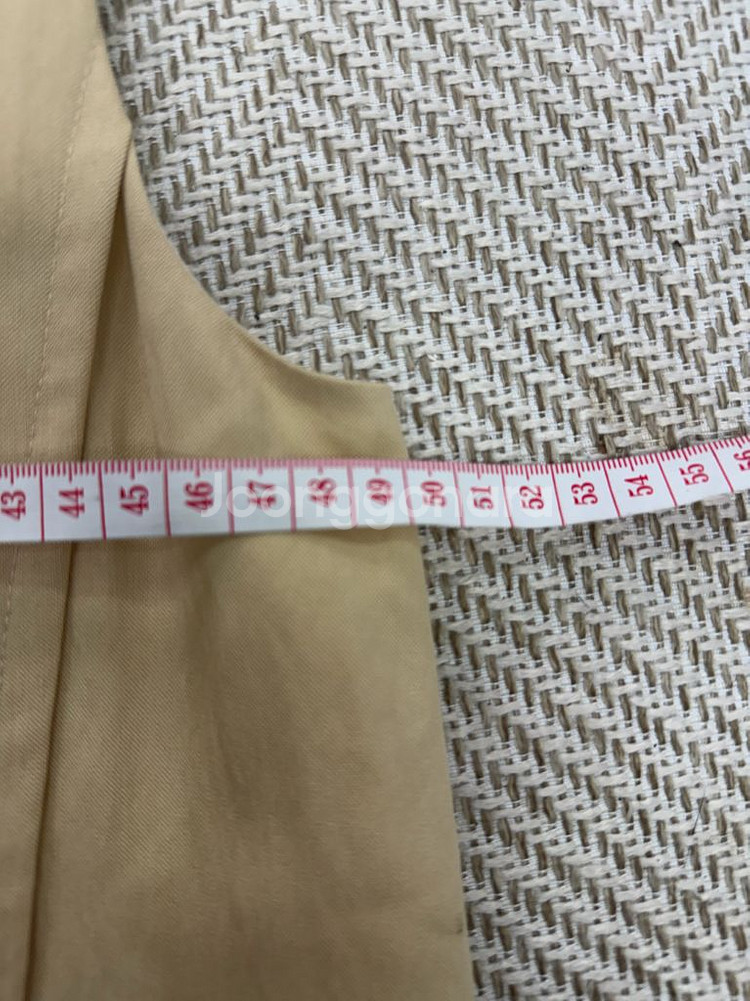 정품) O2ND 오즈세컨 한섬 22ss 레터링 베스트 자켓 76--8