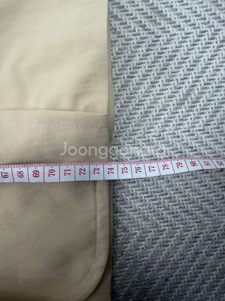 정품) O2ND 오즈세컨 한섬 22ss 레터링 베스트 자켓 76--9