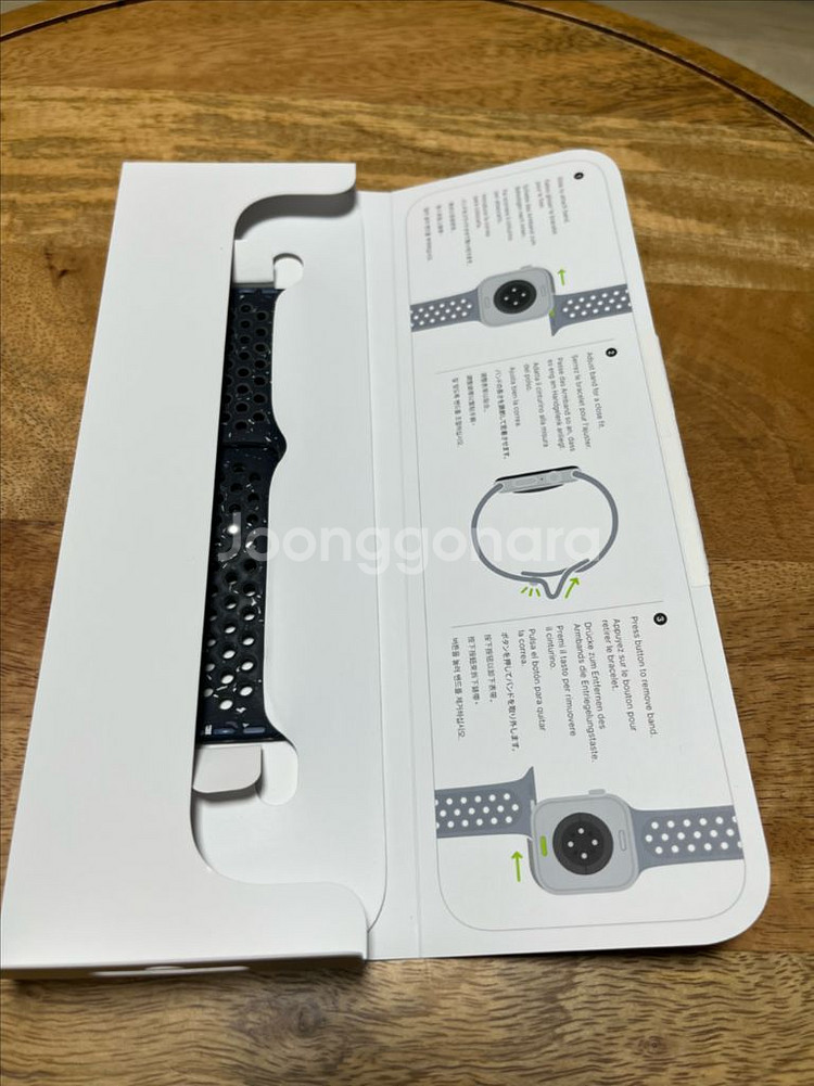 애플워치8 41mm 스테인리스 모델 팝니다.--6