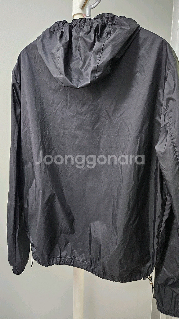 산드로 경량 나일론 후드 바람막이점퍼(M)--1
