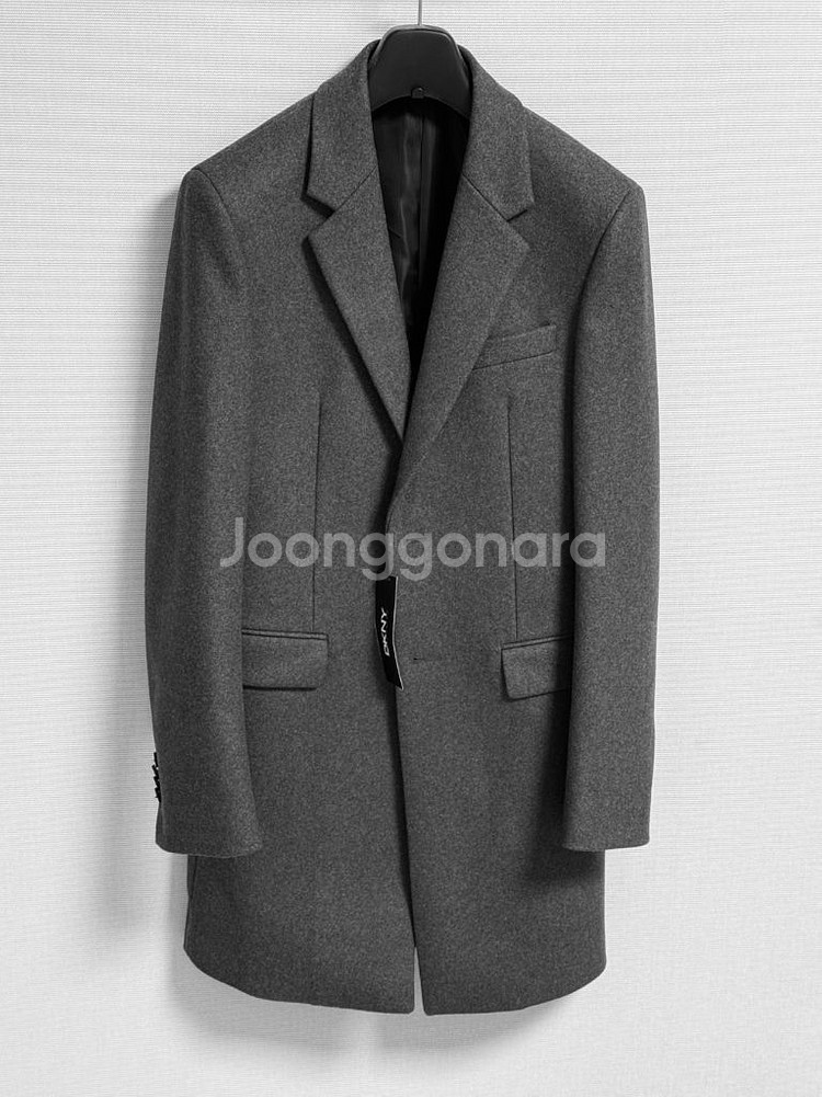DKNY 남성 캐시미어 코트 S 95 새제품--0