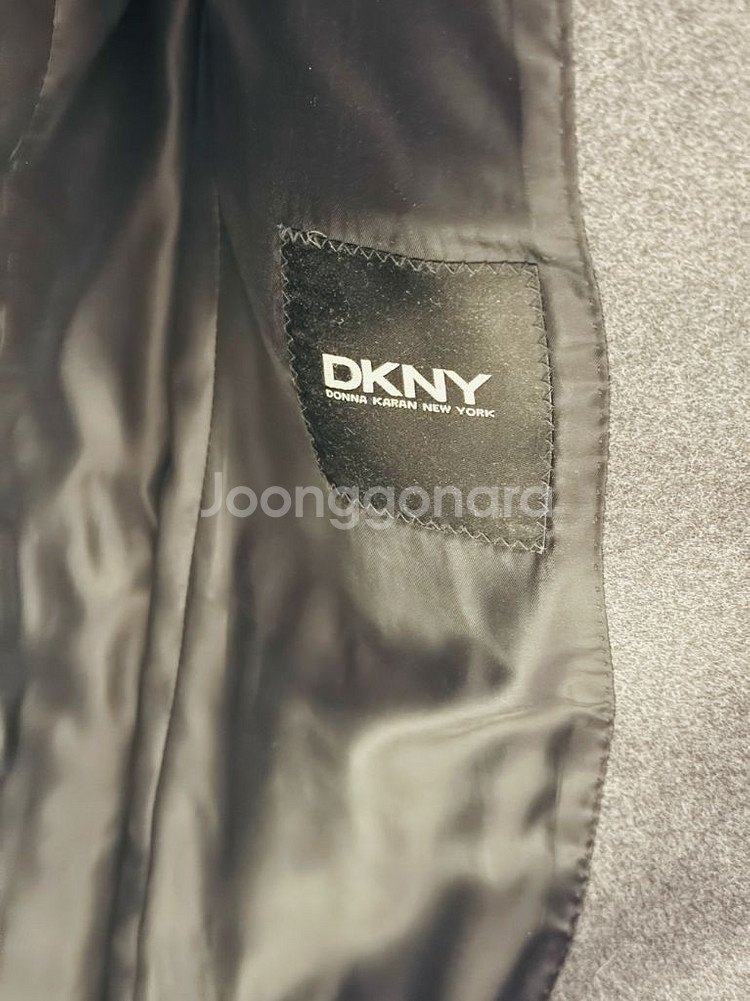 DKNY 남성 캐시미어 코트 S 95 새제품--1