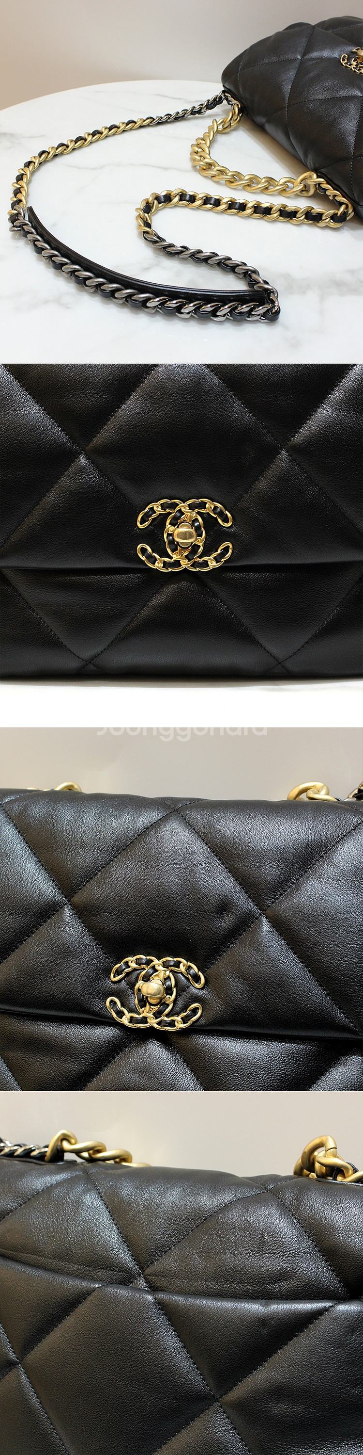 [명품다올동래] 샤넬 19 플랩백 라지 숄더백 AS1161--2