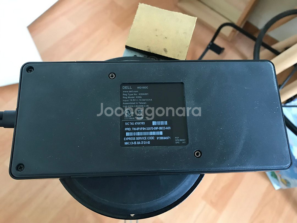 델 도킹스테이션 (WD19DC)+ 아답타포함 240.0W 19.5V 12.3A--4