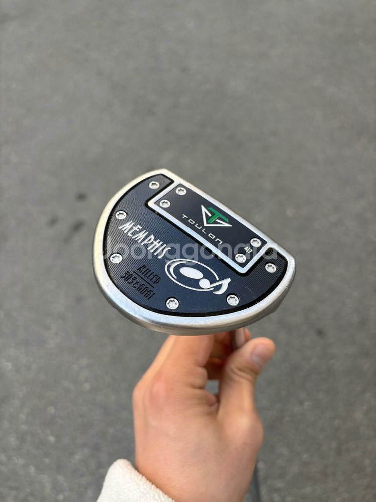 골프 오딧세이 툴롱 멤피스 퍼터 34인치--2