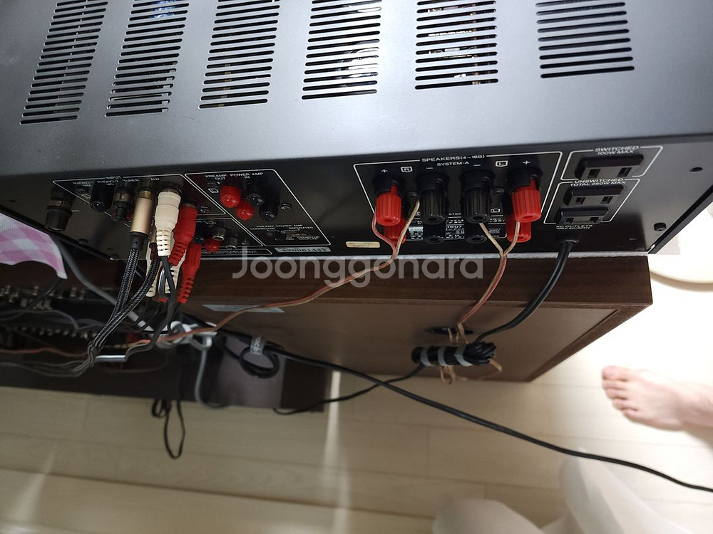 산수이 AU-D607 인티그레이티드 앰프--5