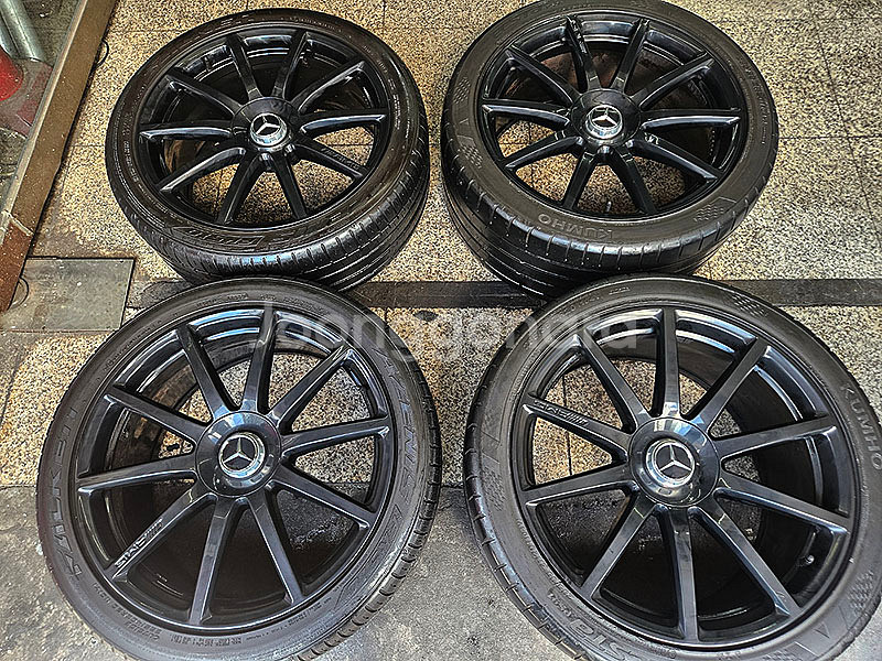 벤츠 W222 S63AMG 순정 20인치 휠 타이어--0